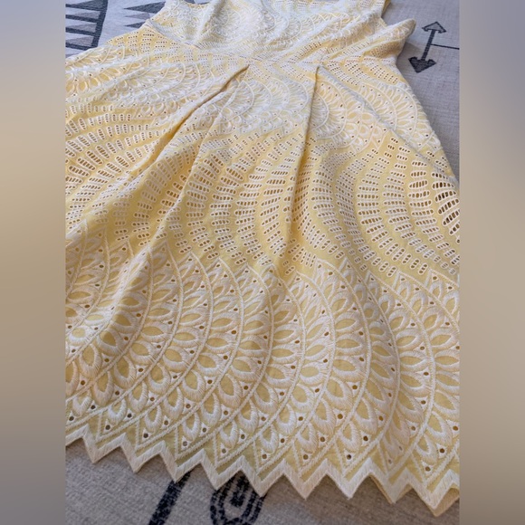 Tahari by ASL Butter Tea Dress, Size 14 - Picture 4 of 16